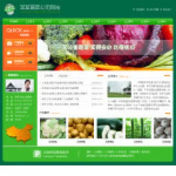 编号5036 蔬菜种植加工企业网站